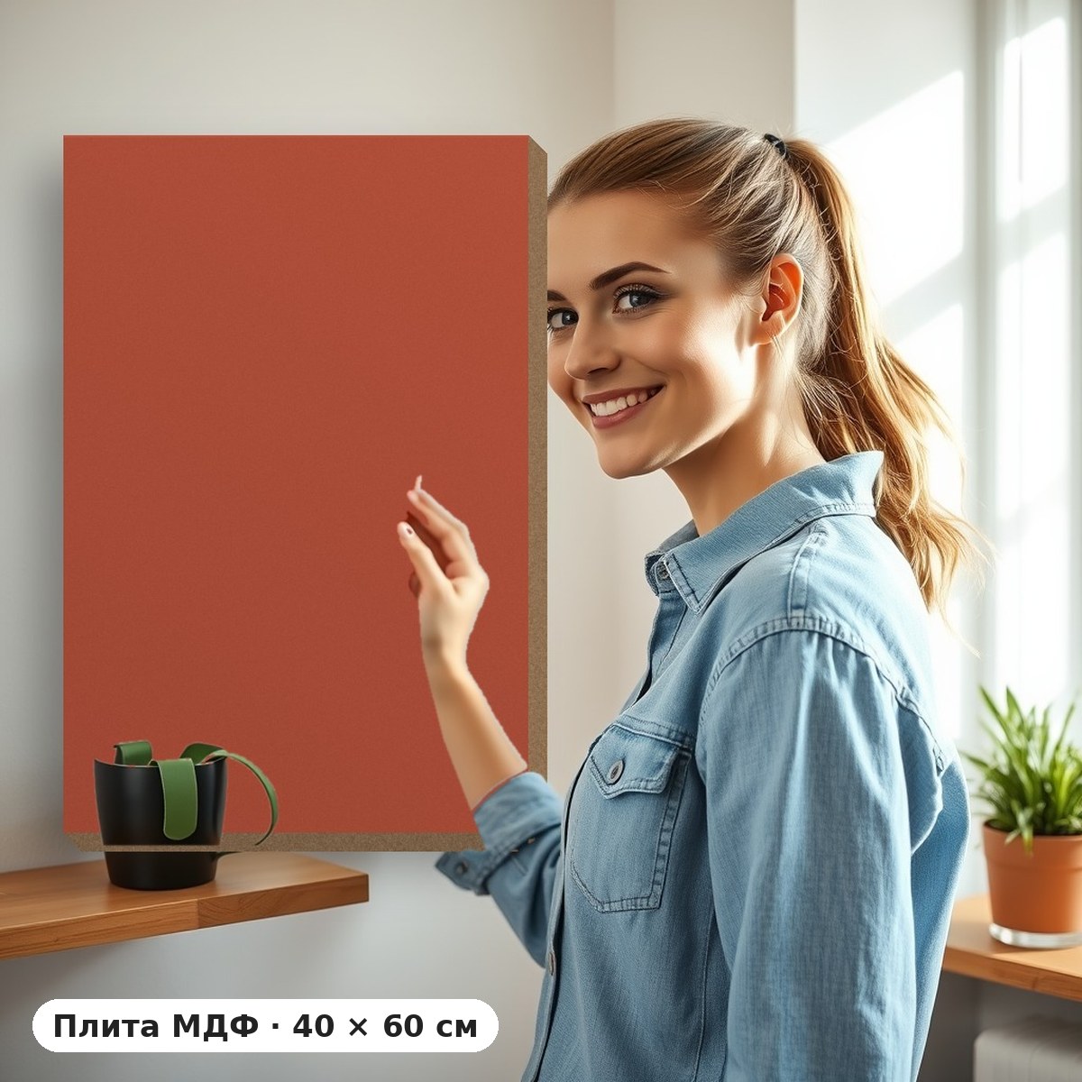 Выкрас на МДФ 40×60 см